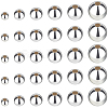 60Pcs 6 Styles 925 Sterling Silver Beads STER-BBC0008-15-1