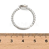 Brass Finger Cup Peg Ring Settings LS-KK-L184-58P-2