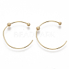 Brass Stud Earrings KK-S355-045-NF-2