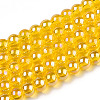 Electroplate Transparent Glass Beads Strands GLAA-T032-T4mm-AB11-1