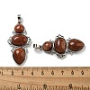 Synthetic Goldstone Pendants G-Q158-04K-3