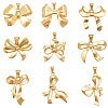 9Pcs 9 Styles 201 Stainless Steel Pendants STAS-BBC0007-64-1