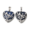 Dyed Natural Lapis Lazuli Pendants GG-CBA7610-04P-11-1