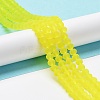 Transparent Glass Beads Strands EGLA-A034-T6mm-MD29-3