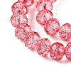 Transparent Glass Beads Strands X-GLAA-T023-6mm-A13-3