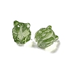 Transparent Glass Beads GLAA-D025-06G-2