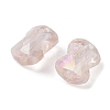 Electroplate Glass Beads GLAA-D016-16E-1