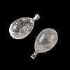 Natural Quartz Crystal Pendants GG-K002-08A-29-2