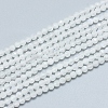 Natural Rainbow Moonstone Beads Strands G-D0003-E90-4MM-1