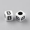 Opaque Acrylic Beads SACR-Q188-02B-2