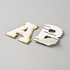 Towel Embroidery Style Cloth Iron on/Sew on Patches PATC-WH0009-34A-2