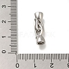 Brass Fold Over Clasps KK-H480-14P-3