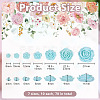 70Pcs 7 Styles Plastic Cabochons KY-DR0001-03A-2