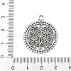 Tibetan Style Alloy Pendants AL-CBA1187-16AS-3