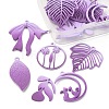 1 Set Spray Painted Alloy Charms FIND-YW0003-11B-2