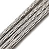 Non-magnetic Synthetic Hematite Beads Strands X-G-K011-4x1mm-03-1