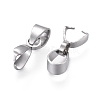 Tarnish Resistant 304 Stainless Steel Pinch Bails LS-X-STAS-K146-090-2.5x14-2