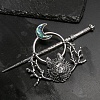 Tibetan Style Alloy Hair Sticks PW-WGEA195-02-2