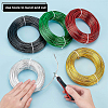 Round Anodized Aluminum Wire AW-BC0007-3.0mm-10-3