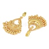 Bohemia Zinc Alloy Clip-on Earrings EJEW-C089-01A-G-2