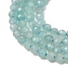 Natural Amazonite Beads Strands G-F509-25-3mm-4