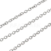 Non-Tarnish 304 Stainless Steel Cable Chains X-CHS-Q001-09-100m-1
