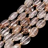 Natural Hematoid Quartz/Ferruginous Quartz Beads Strands GG-CBA5B6F-D02-01-2