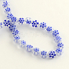 Handmade Millefiori Glass Beads Strands X-LK-R004-03G-2