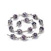 Handmade Glass Beaded Chains AJEW-JB00498-02-2