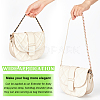 WADORN 3Pcs 3 Colors Imitation Leather & ABS Plastic Imitation Pearl Double Strand Bag Handles FIND-WR0008-09-3