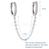 Hoop Earrings X-EJEW-JE03862-02-5