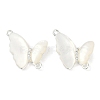 Brass Micro Pave Cubic Zirconia Pendants KK-U043-33S-01-1