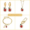 Alloy Rhinestone Pendants PALLOY-CJC0006-71-7