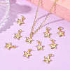 SHEGRACE Brass Clear Cubic Zirconia Pendants XGRQ3K091-526G-5