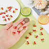30Pcs Acrylic Glass Pendants PALLOY-ME00031-3