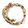 Synthetic Turquoise Beads Strands TURQ-F019-01E-3