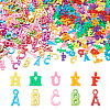 Opaque Acrylic Pendants and Plastic Pendants Set SACR-TA0001-05-1