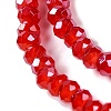 Baking Electroplate Glass Beads Strands DGLA-A039-J4mm-B02-3
