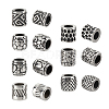 DICOSMETIC 14Pcs 7 Style 304 Stainless Steel European Beads STAS-DC0004-61-1