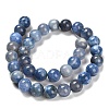 Dyed Natural Agate Beads Strands G-G203-10M-12mm-3