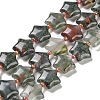 Natural African Bloodstone Beads Strands G-NH0005-003-1