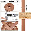 2M Flat Leather Cord LC-WH0007-07B-02-2