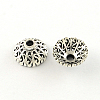 Apetalous Tibetan Style Alloy Bead Caps TIBE-Q046-03AS-LF-1