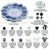 DIY Acrylic & ABS Plastic Imitation Pearl Beads Bracelets Making Kits DIY-FS0006-50-4