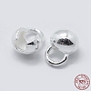 925 Sterling Silver Bead Tips Knot Covers STER-K171-48S-1