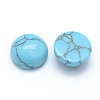 Synthetic Turquoise Cabochons X-G-P393-R13-10MM-2