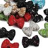 Polymer Clay Rhinestone Beads RGLA-D050-03-3