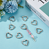 20Pcs Alloy Spring Gate Rings FIND-ME0002-82P-4