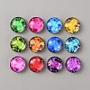 Platinum Plated Brass Jewelry Snap Buttons BUTT-WH0050-J01-1