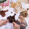 6Pcs 6 Styles High Temperature Fiber Long Pear Perm Hairstyle Doll Wig Hair DIY-GL0005-63A-3